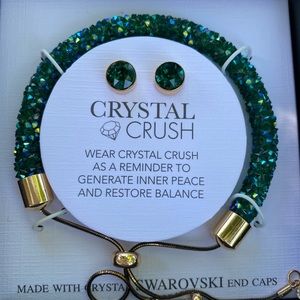 - New bracelet and earrings